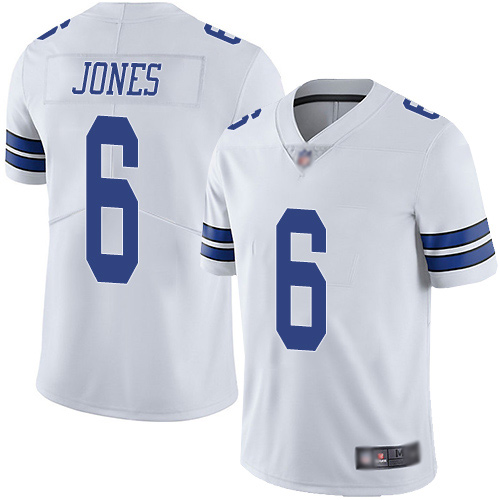 Men Dallas Cowboys Limited White Chris Jones Road #6 Vapor Untouchable NFL Jersey->dallas cowboys->NFL Jersey